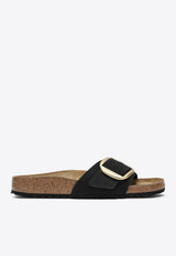 Birkenstock Madrid Nubuck Leather Slides Black 1023373SUE/S_BIRKE-BLK