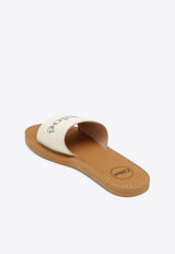 Chloé Kids Girls Woody Logo Sandals White C20881LE/S_CHLOE-117