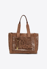 Chloé Summer Banana East-West Summer Bag Beige CH26US904P08/S_CHLOE-24M