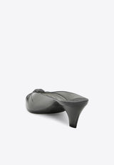 Chloé 55 Jelly Clog Mules Gray CH26U17ORQ/S_CHLOE-065
