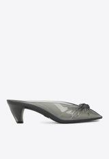 Chloé 55 Jelly Clog Mules Gray CH26U17ORQ/S_CHLOE-065
