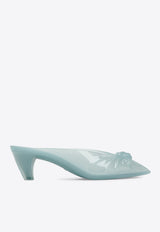 Chloé 55 Jelly Clog Mules Light Blue CH26U17ORQ/S_CHLOE-33B