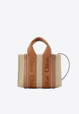 Chloé Small Woody Tote Bag  Beige CHC24UP237L17/S_CHLOE-25S