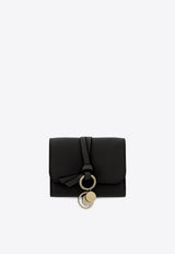 Chloé Mini Alphabet Tri-Fold Wallet Black CHC21WP946F57/S_CHLOE-001