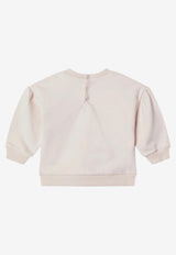 Girls Logo Embroidered Sweatshirt