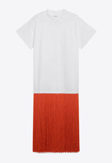 Alaïa Oversized Fringed T-shirt White AA9I0029J103CCO/S_ALAIA-000
