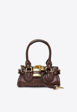 Chloé Small Paddington Leather Shoulder Bag Brown CH26SS805P75/S_CHLOE-27M