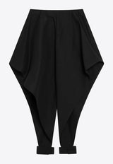 Alaïa Tapered Cut-Out Pants Black AA9P1348T447CCO/S_ALAIA-995
