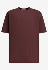 Comme Des Garçons Shirt Reversed Logo Print T-shirt Bordeaux FQ-T016-S262 PURPLE_7bd13e44-8950-4e83-9768-9dd135b2bb75