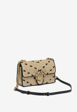 PINKO Love One Crossbody Bag Beige 104550A1RLHZ3Q_9e92d96a-3531-4732-9afd-8d7e0926791e