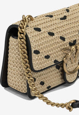 PINKO Love One Crossbody Bag Beige 104550A1RLHZ3Q_9e92d96a-3531-4732-9afd-8d7e0926791e