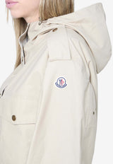 Moncler Carex Cropped Jacket Beige L10931A00134-599CU-23Q