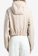 Moncler Carex Cropped Jacket Beige L10931A00134-599CU-23Q