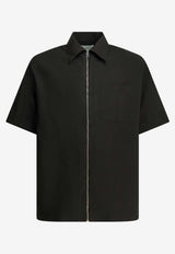 Givenchy Couture Seam Casual Shirt Black BM618416E9001_35dae0d1-ea6e-4a97-bd6f-a3c638af4c55