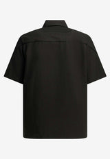 Givenchy Couture Seam Casual Shirt Black BM618416E9001_35dae0d1-ea6e-4a97-bd6f-a3c638af4c55