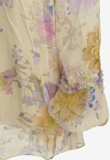 Zimmermann Luna Long-Sleeved Floral Blouse Multicolor 7921TS261CRDA_55f32830-1947-4665-a8b3-fed8382be189