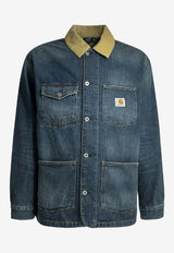 Carhartt Wip Warren Chore Denim Jacket Blue I0365922XN.4L_1f537911-3aa0-4d61-a2c6-bdf6c8aede5d