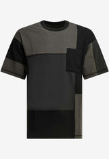 Patchwork Crewneck T-shirt