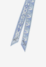 Pucci Mixed Print Silk Twill Thin Scarf Light Blue 6HGB216HC041_6f136f06-d2fb-41e9-9a8f-353b4c8205d9