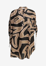 Pucci Labirinto Short Kaftan Dress Multicolor 6HRL116H741031_f3615e76-b8ba-4590-9e74-10545a29ff44
