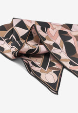 Pucci Manuba Print Silk Twill Triangle Scarf Multicolor 6HGB606HC211_7489eea5-9d13-4632-882a-9f0f4af08138