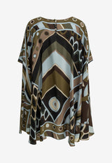 Pucci Vivara Print Short Kaftan Dress Multicolor 6HRL026H843016_610e9508-1395-403d-8b3a-830fc4b671ee