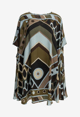 Pucci Vivara Print Short Kaftan Dress Multicolor 6HRL026H843016_610e9508-1395-403d-8b3a-830fc4b671ee
