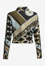 Pucci Vivara Print Cropped Shirt Multicolor 6HRJ156H841016_43d770fa-90fe-4950-bcf7-cad2a9cc1692