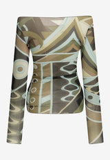 Pucci Vivara Print Fitted Top Multicolor 6HJM476H849016_67694a01-bd1b-4325-aa3e-e4cd1cd2a786