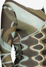 Pucci Vivara Print Fitted Top Multicolor 6HJM476H849016_67694a01-bd1b-4325-aa3e-e4cd1cd2a786