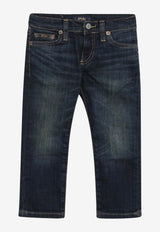 Polo Ralph Lauren Kids Boys Washed Denim Pants Blue 322B13883001DE/S_POLOR-AW