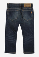 Polo Ralph Lauren Kids Boys Washed Denim Pants Blue 322B13883001DE/S_POLOR-AW