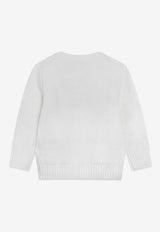 Polo Ralph Lauren Kids Boys Polo Bear Sweater White 322A12203001CO/S_POLOR-DW