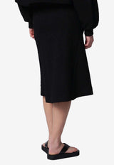 Dries Van Noten Floral Jacquard Skirt Black 111603050/S_DRVNO-900