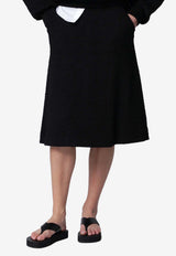 Dries Van Noten Floral Jacquard Skirt Black 111603050/S_DRVNO-900