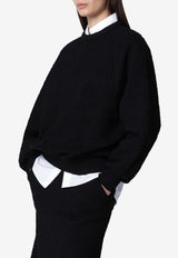 Dries Van Noten Crewneck Knit Sweaters Black 111563050/S_DRVNO-900