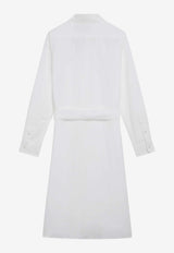 Polo Ralph Lauren Belted Shirt Dress White 211B18781001CO/S_POLOR-WHT