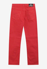 Versace 3D Medusa Straight-Leg Jeans Red 10241301A17871/S_VERSA-1DA80