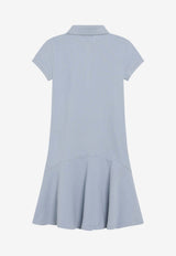 Polo Ralph Lauren Kids Girls Polo T-shirt Dress Light Blue 313934962502CO/S_POLOR-EB
