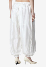 ROTATE Striped Balloon Pants White 115666400VI/S_ROTAT-400