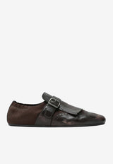 Prada Shuffle Monk Strap Shoes Brown 2EG473G0123ZLZ/S_PRADA-F0003