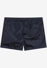 Moncler Logo Patch Swim Shorts Blue 2C00014M53326/S_MONCL-743