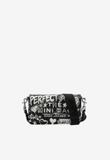 Marc Jacobs Mini Punk Scribble Crossbody Bag Black 2S6SMN012S01LE/S_MARC-002