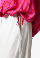 Dries Van Noten Crossed Printed Shirt Pink 107443017/S_DRVNO-304