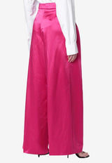 Dries Van Noten Wide Pleated Pants Pink 109033304/S_DRVNO-304
