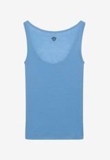 Versace Medusa Wool Tank Top Blue 10236981A17548/S_VERSA-1V440