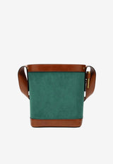 Versace Small Pivot Bucket Bag Green 10234601A17850/S_VERSA-2NL7J