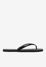 Prada Brushed Leather Flip-Flops Black 2Y3162G001055/S_PRADA-F0002