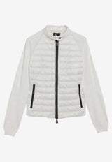 Moncler Grenoble Day-namic Padded Wool Cardigan White 9B00001M1183/S_MONGR-034