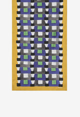 Miu Miu Geometric Print Silk Scarf Multicolor 5FF0652IG3/S_MIU-F0A4E